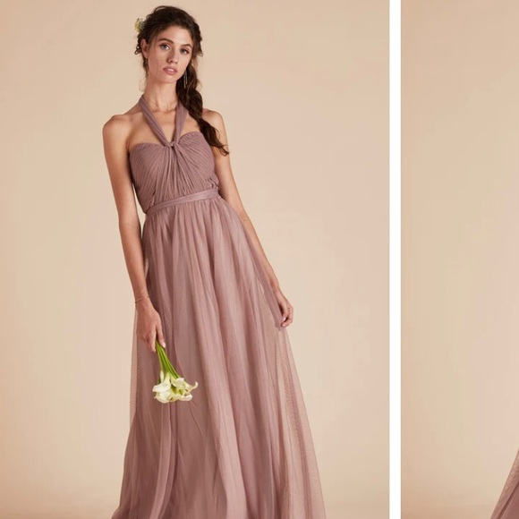 Birdy Grey | Sandy Mauve | Bridesmaid |Tulle Convertible Dress - Picture 9 of 10